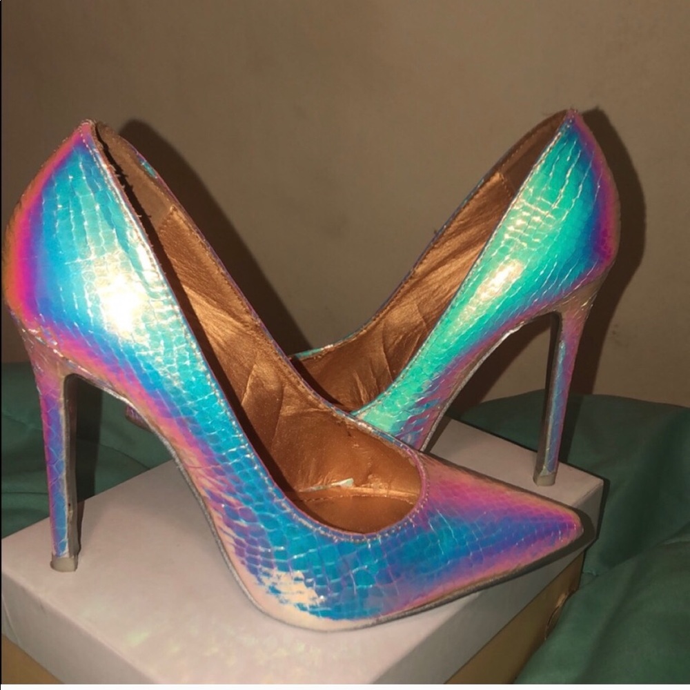 Iridescent Heels